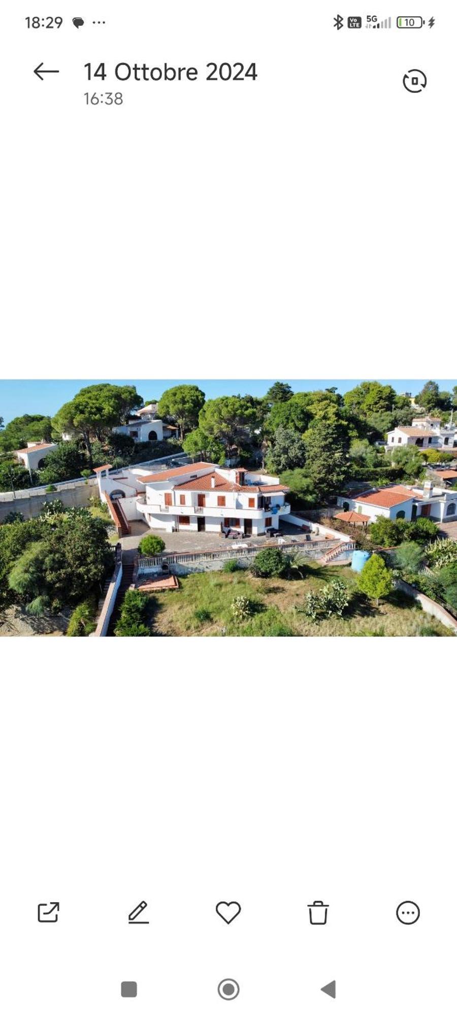 Villamargherita Capo Vaticano Eksteriør billede